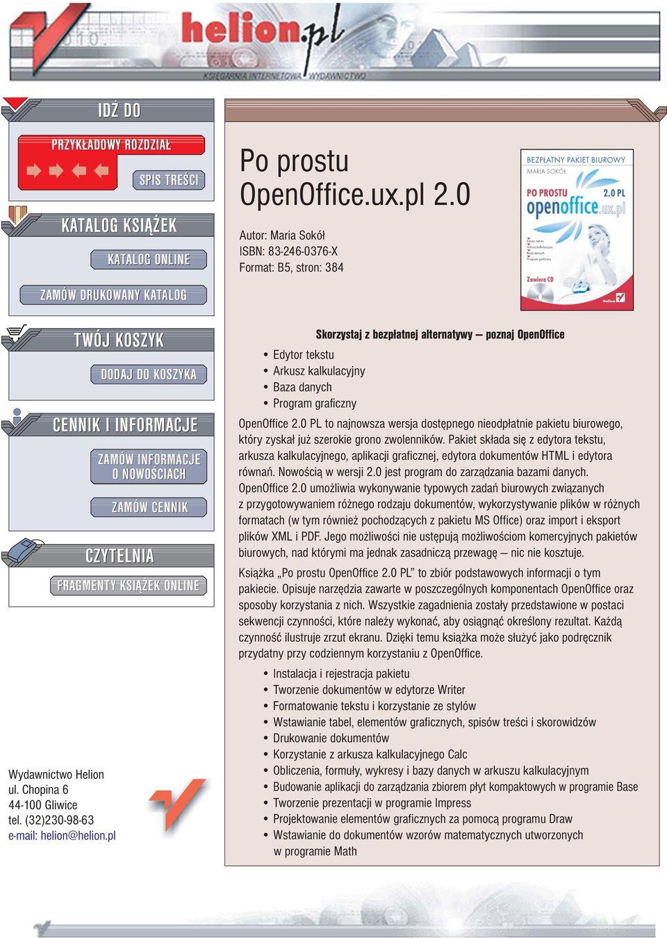 ONLINE Po prostu OpenOffice.ux.pl 2.