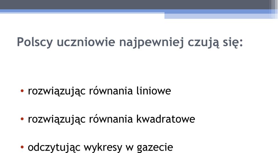 liniowe rozwiązując równania