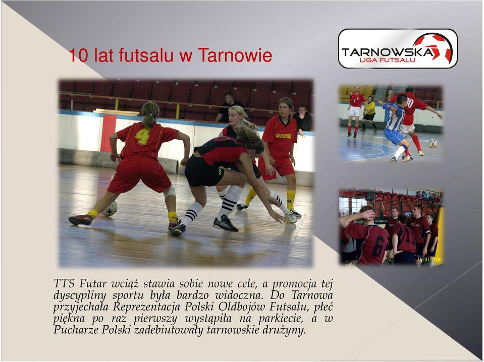 Do Tarnowa przyjechała Reprezentacja Polski Oldbojów Futsalu,