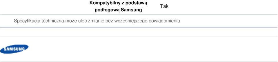 Specyfikacja techniczna może