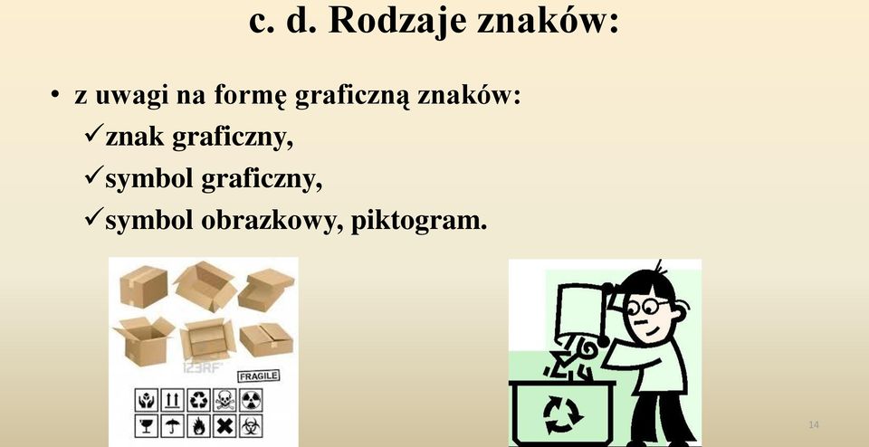 znak graficzny, symbol