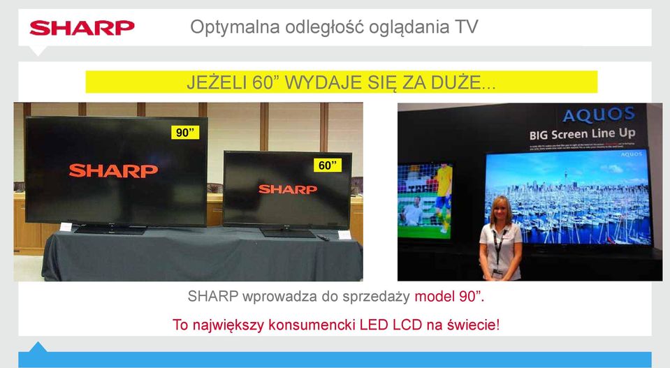 .. 90 60 SHARP wprowadza do sprzedaży