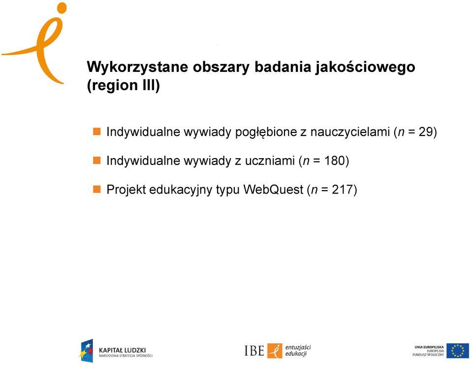 nauczycielami (n = 29) Indywidualne wywiady z