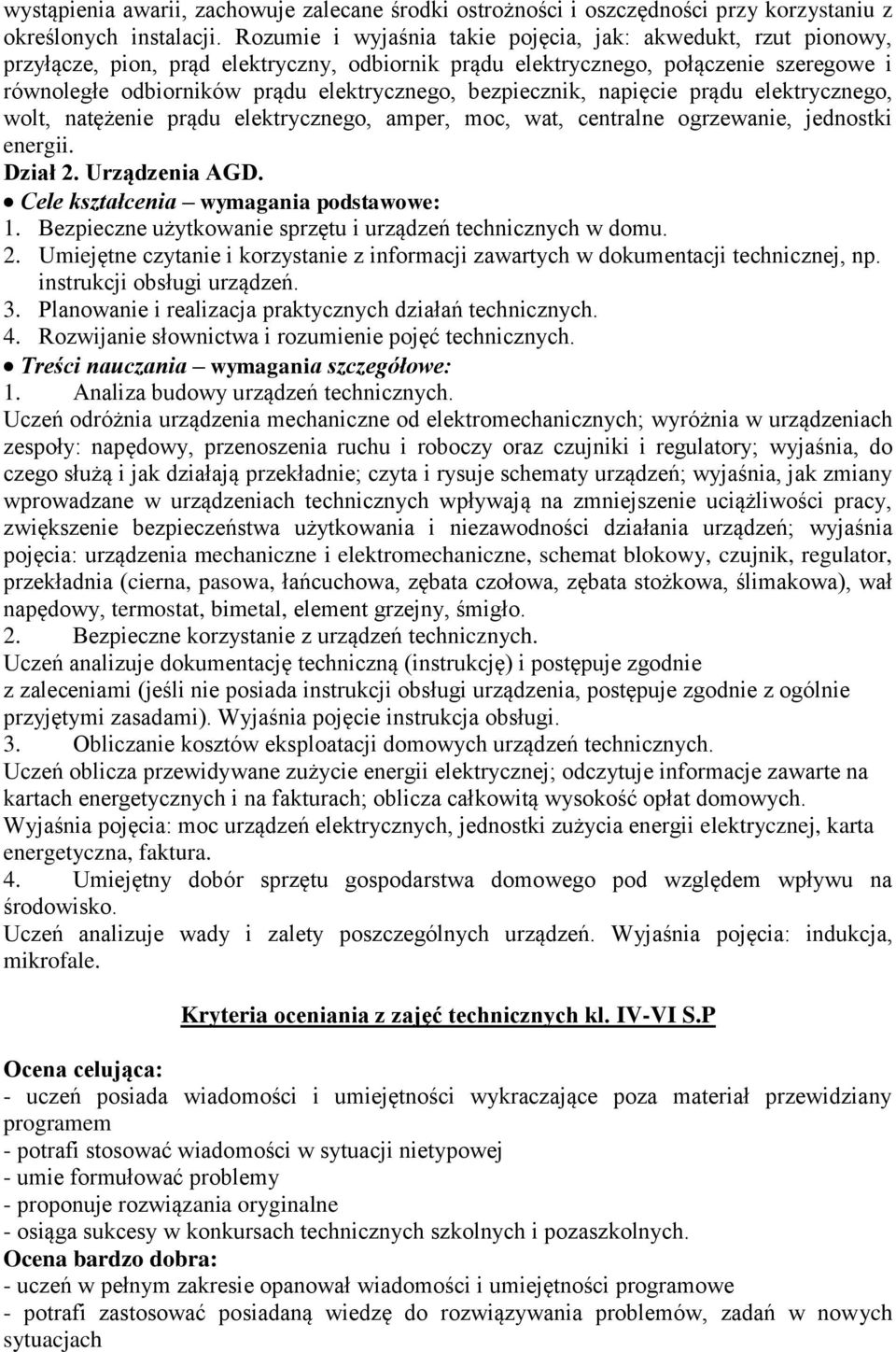 bezpiecznik, napięcie prądu elektrycznego, wolt, natężenie prądu elektrycznego, amper, moc, wat, centralne ogrzewanie, jednostki energii. Dział 2. Urządzenia AGD. 1.