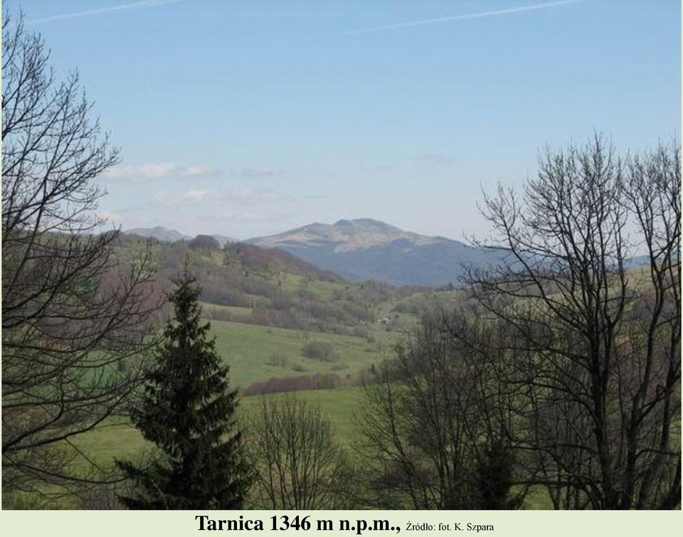 Tarnica 1346 m 