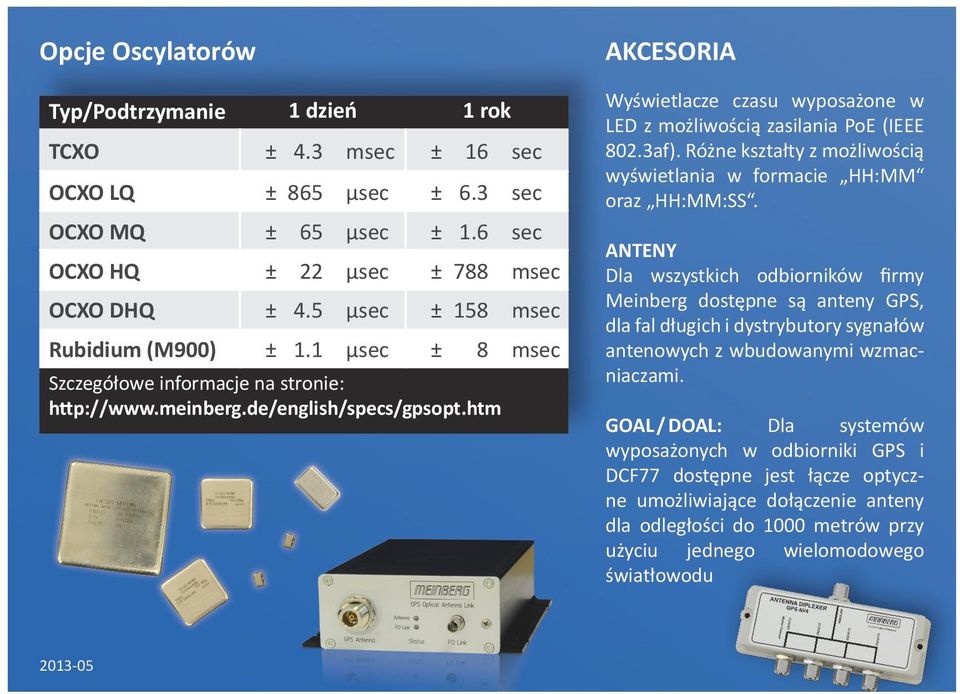 htm AKCESORIA Wyświetlacze czasu wyposażone w LED z możliwością zasilania PoE (IEEE 802.3af). Różne kształty z możliwością wyświetlania w formacie HH:MM oraz HH:MM:SS.