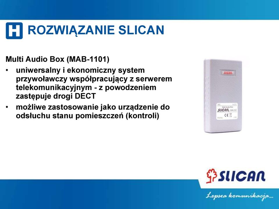 telekomunikacyjnym - z powodzeniem zastępuje drogi DECT