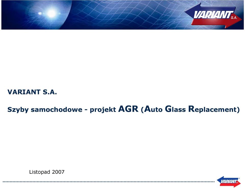 projekt AGR (Auto