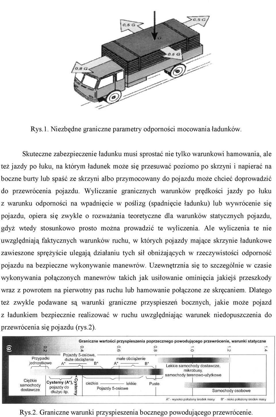 skrzyni albo przymocowany do pojazdu może chcieć doprowadzić do przewrócenia pojazdu.