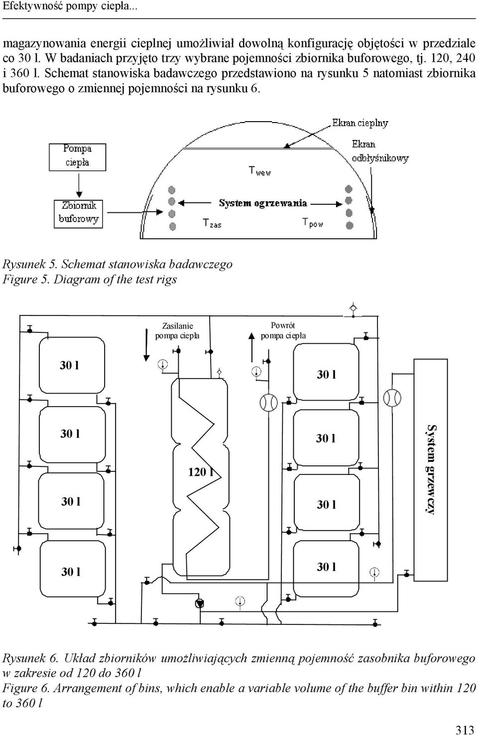 Schemat stanowiska badawczego przedstawiono na rysunku 5 natomiast zbiornika buforowego o zmiennej pojemności na rysunku 6. Rysunek 5.