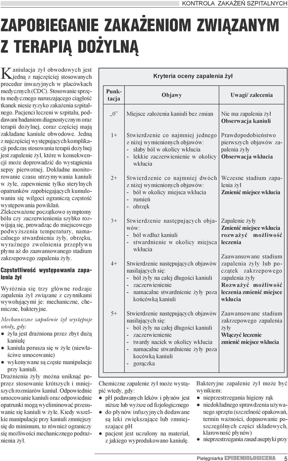 Pacjenci leczeni w szpitalu, poddawani badaniom diagnostycznym oraz terapii dożylnej, coraz częściej mają zakładane kaniule obwodowe.