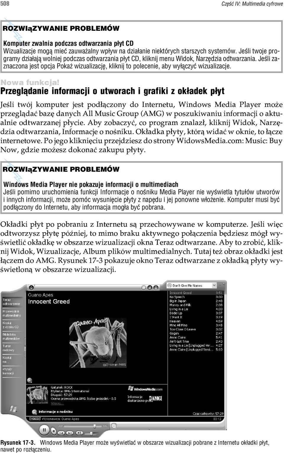 Jeœli zaznaczona jest opcja Poka wizualizacjê, kliknij to polecenie, aby wy³¹czyæ wizualizacje. Nowa funkcja!