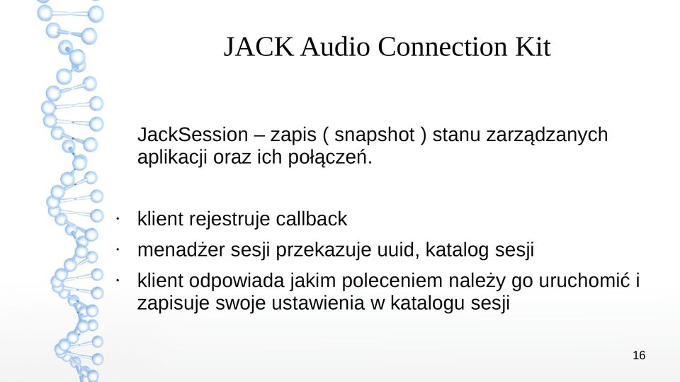 klient rejestruje callback menadżer sesji przekazuje uuid, katalog