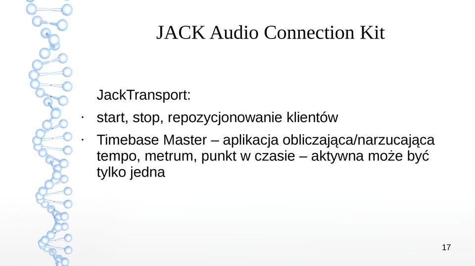 aplikacja obliczająca/narzucająca tempo,