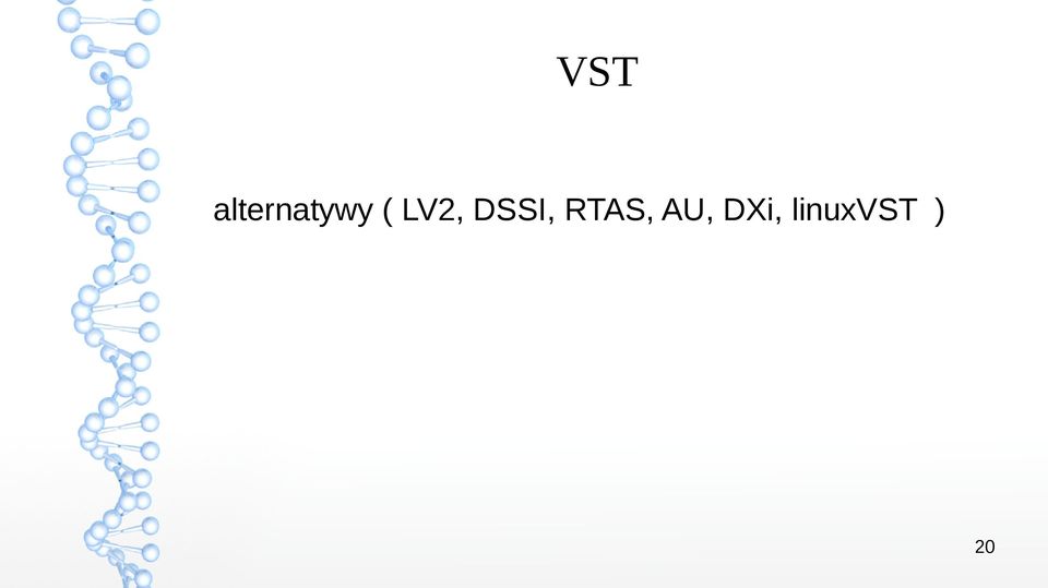 LV2, DSSI,
