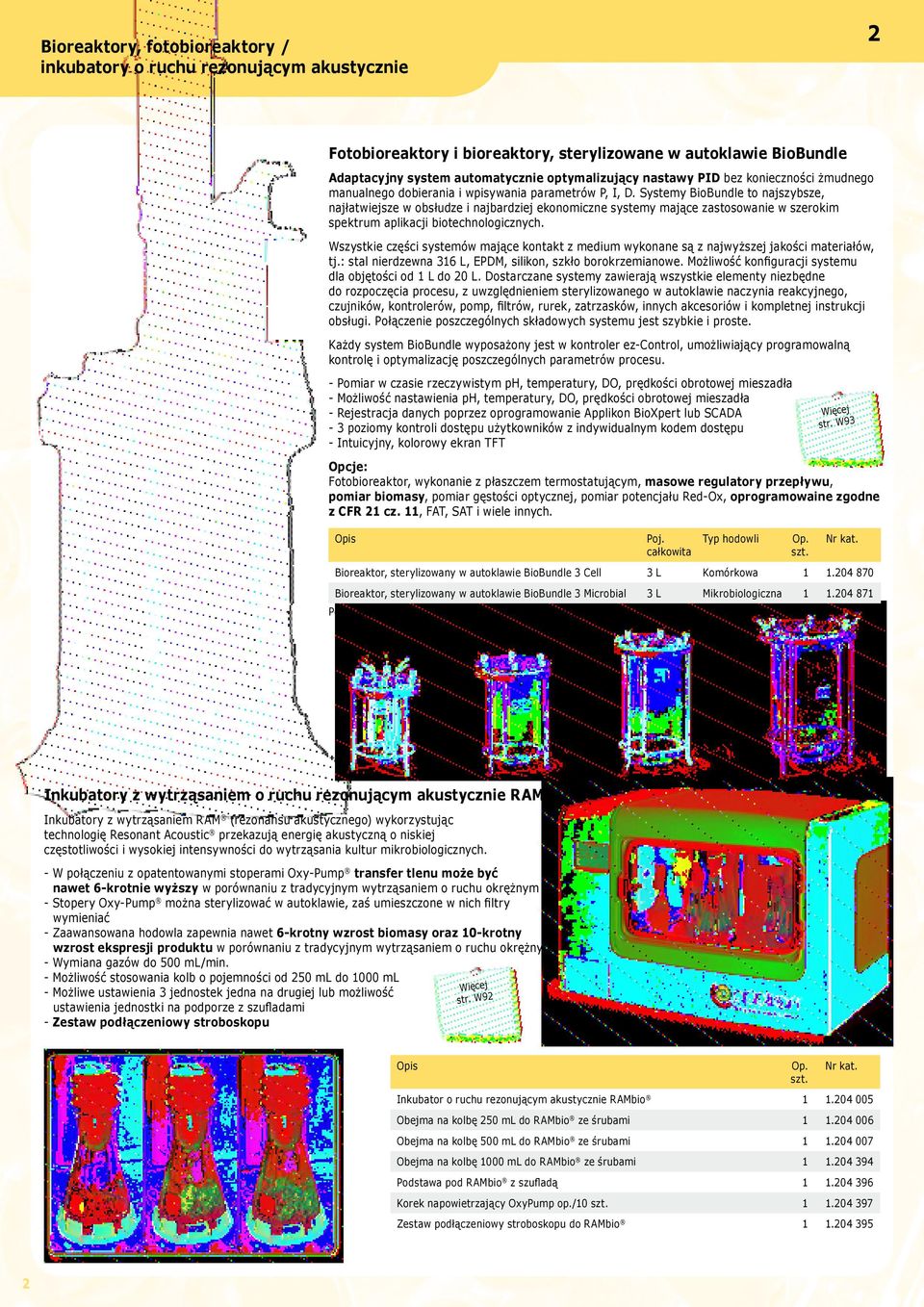 Systemy BioBundle to najszybsze, najłatwiejsze w obsłudze i najbardziej ekonomiczne systemy mające zastosowanie w szerokim spektrum aplikacji biotechnologicznych.