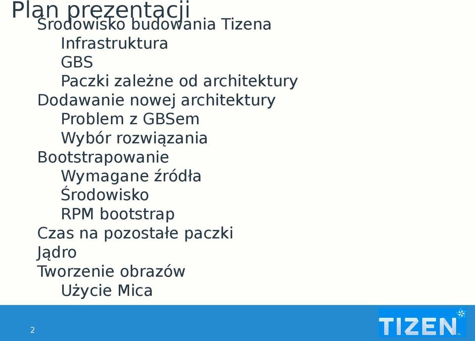 GBSem Wybór rozwiązania Bootstrapowanie Wymagane źródła Środowisko