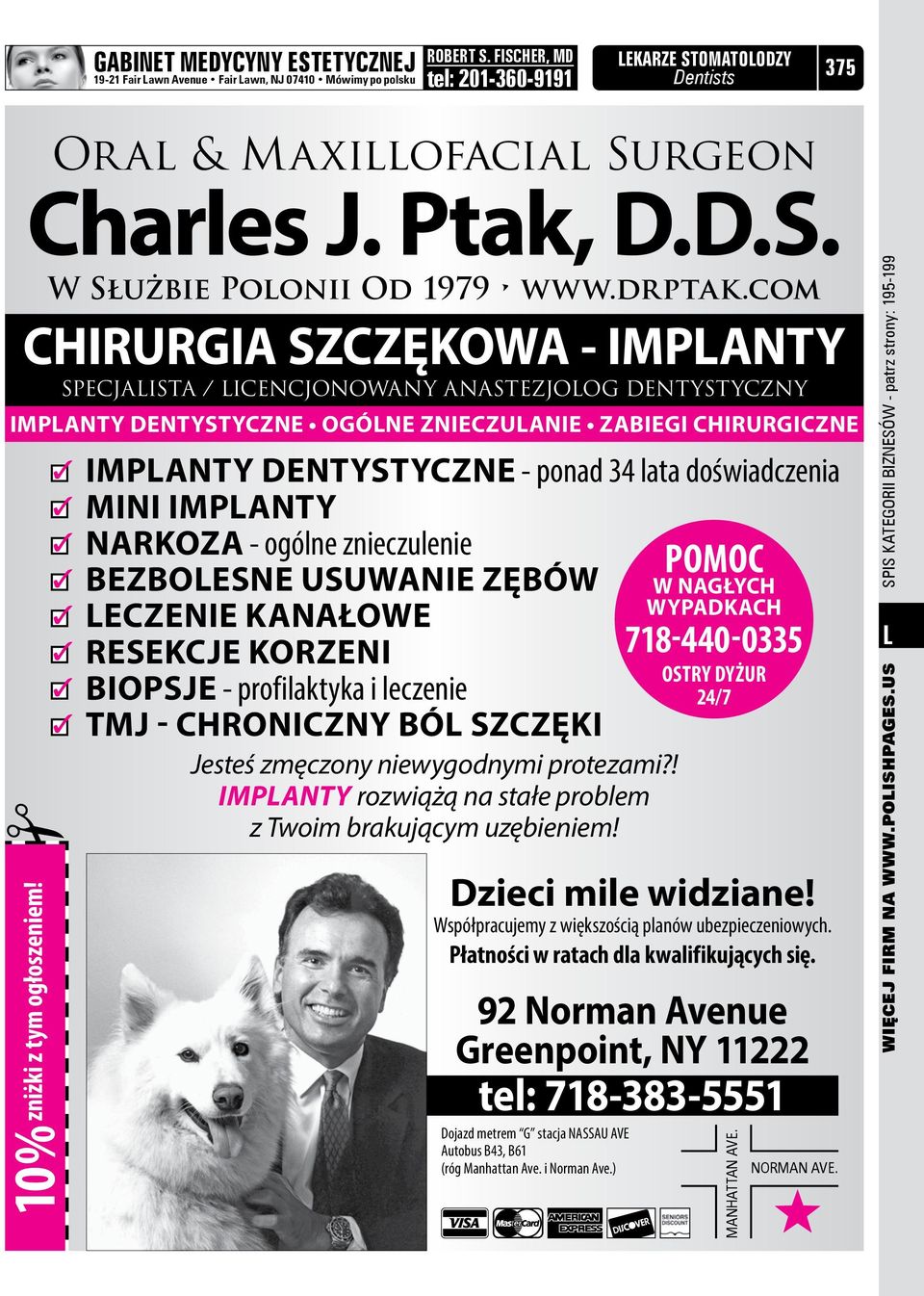 com CHIRURGIA SZCZĘKOWA - IMPLANTY SPECJALISTA / LICENCJONOWANY ANASTEZJOLOG DENTYSTYCZNY implanty Dentystyczne Ogólne znieczulanie ZABIEGI CHIRURGICZNE IMPLANTY DENTYSTYCZNE - ponad 34 lata