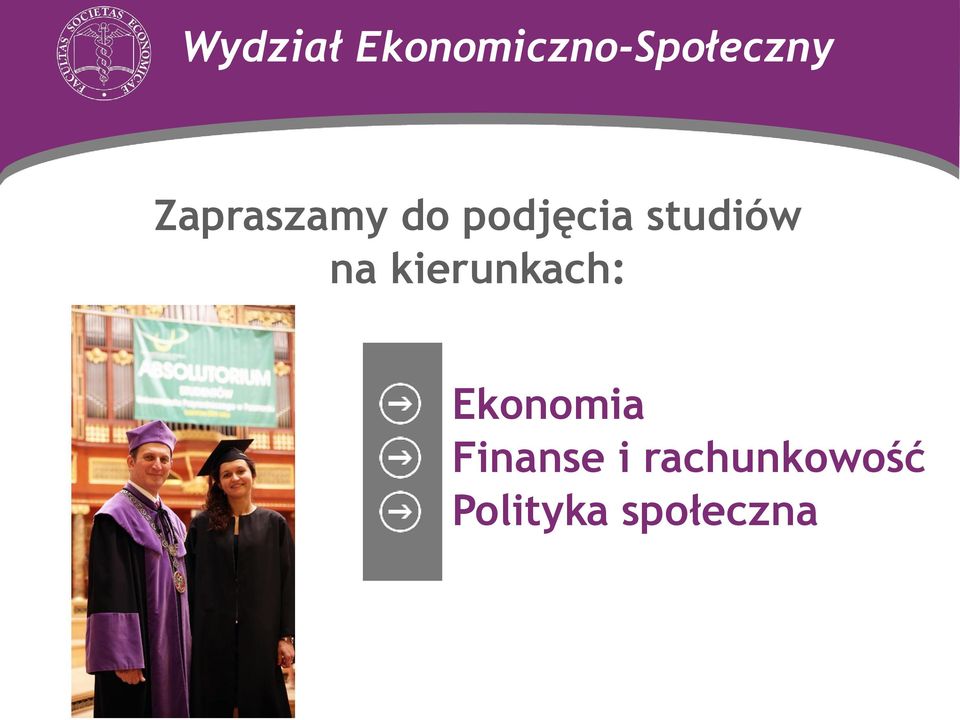 na kierunkach: Ekonomia Finanse