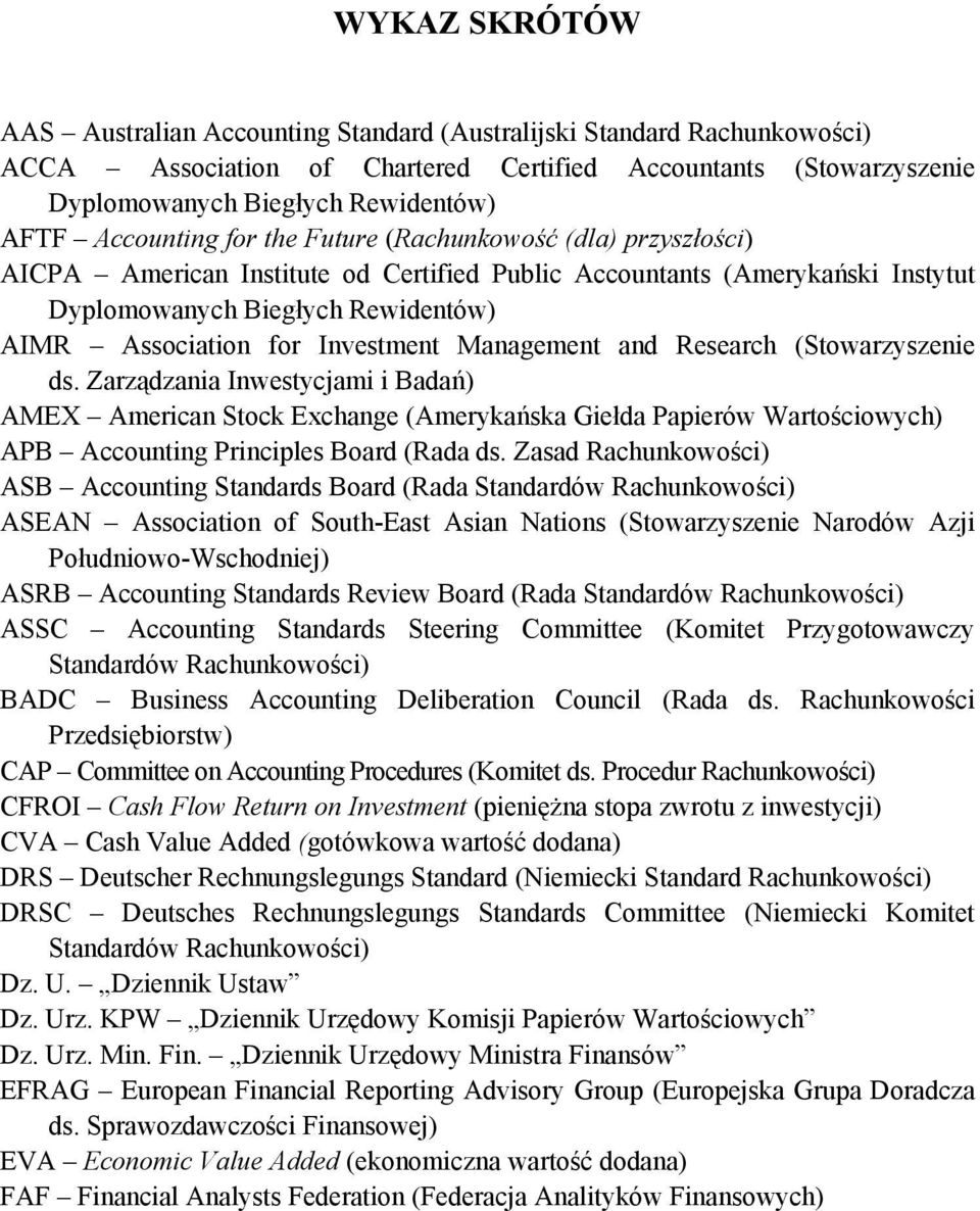 Investment Management and Research (Stowarzyszenie ds.