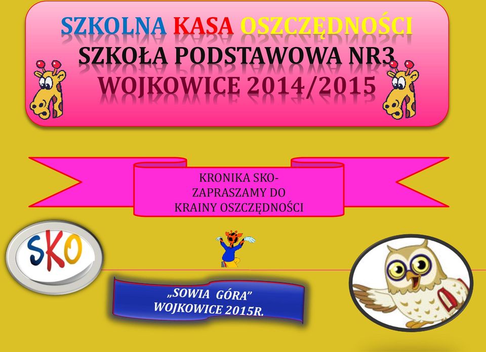 WOJKOWICE 2014/2015 KRONIKA