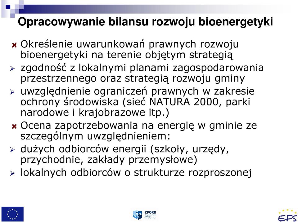 zakresie ochrony środowiska (sieć NATURA 2000, parki narodowe i krajobrazowe itp.