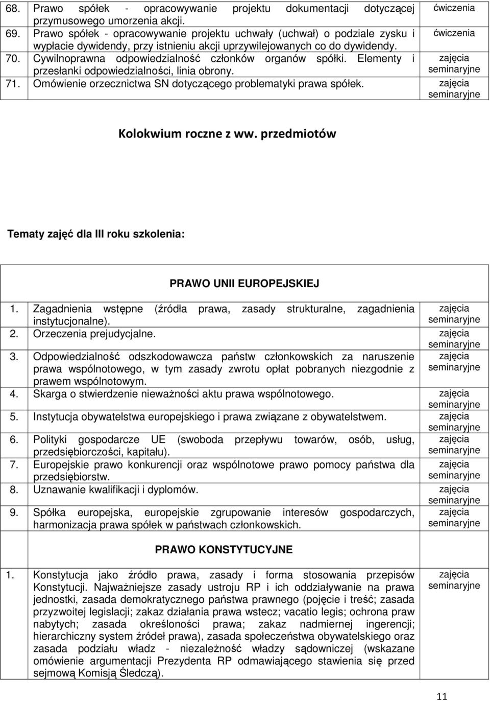 Cywilnoprawna odpowiedzialność członków organów spółki. Elementy i przesłanki odpowiedzialności, linia obrony. 71. Omówienie orzecznictwa SN dotyczącego problematyki prawa spółek.