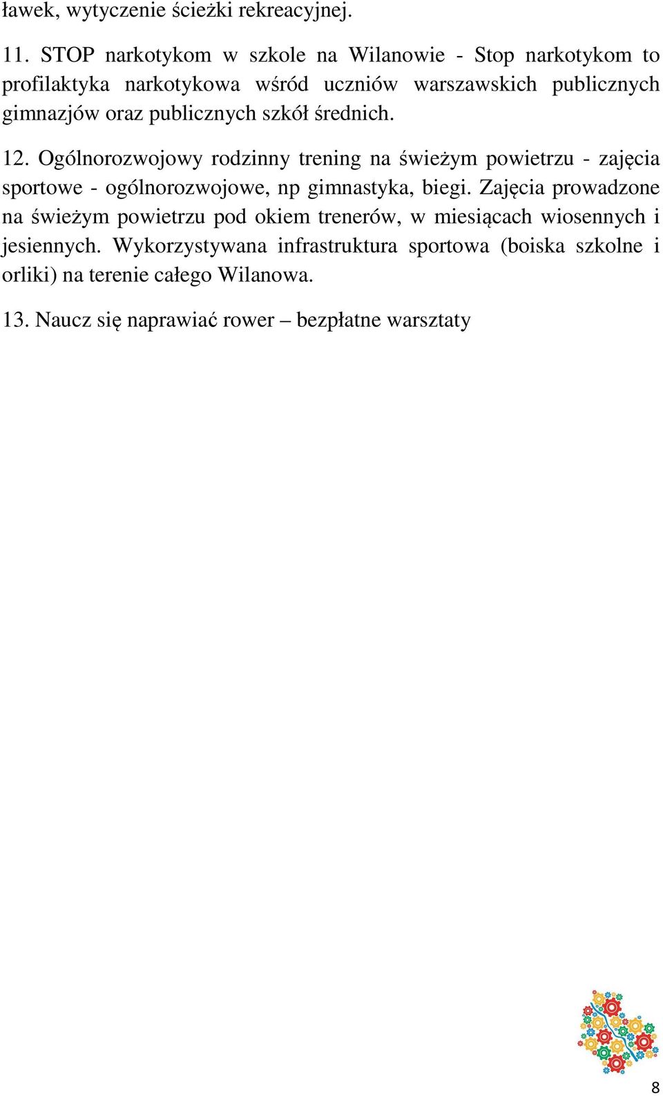 publicznych szkół średnich. 12.