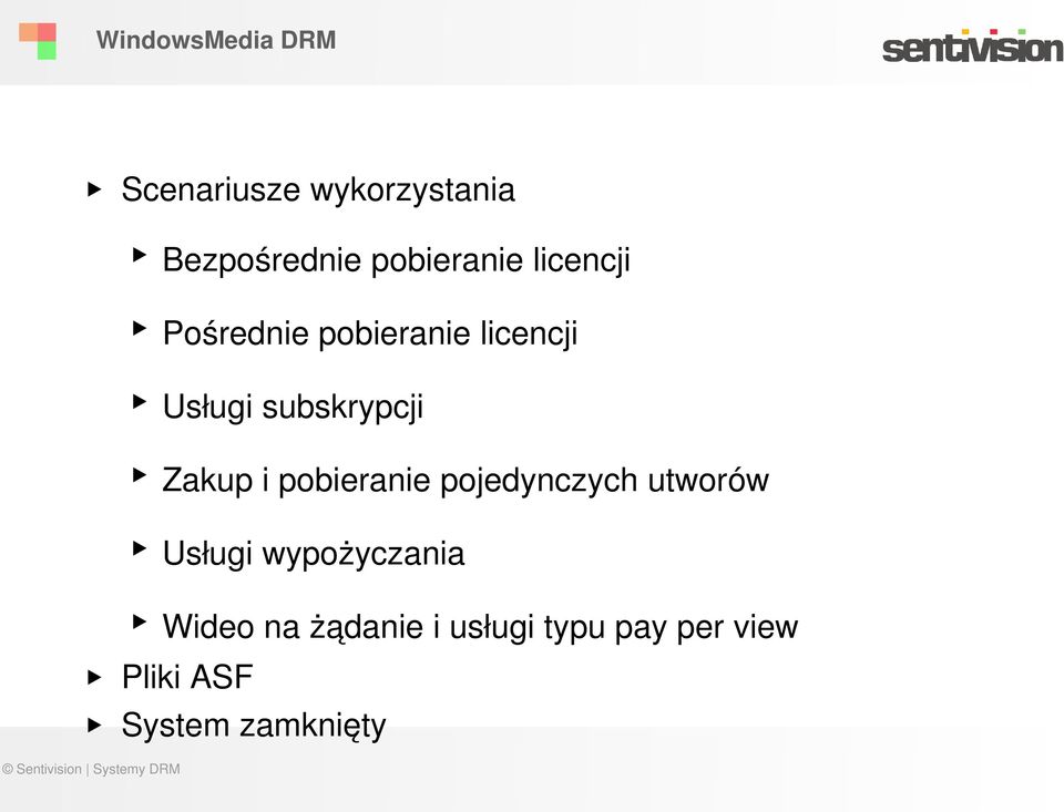 subskrypcji Zakup i pobieranie pojedynczych utworów Usługi