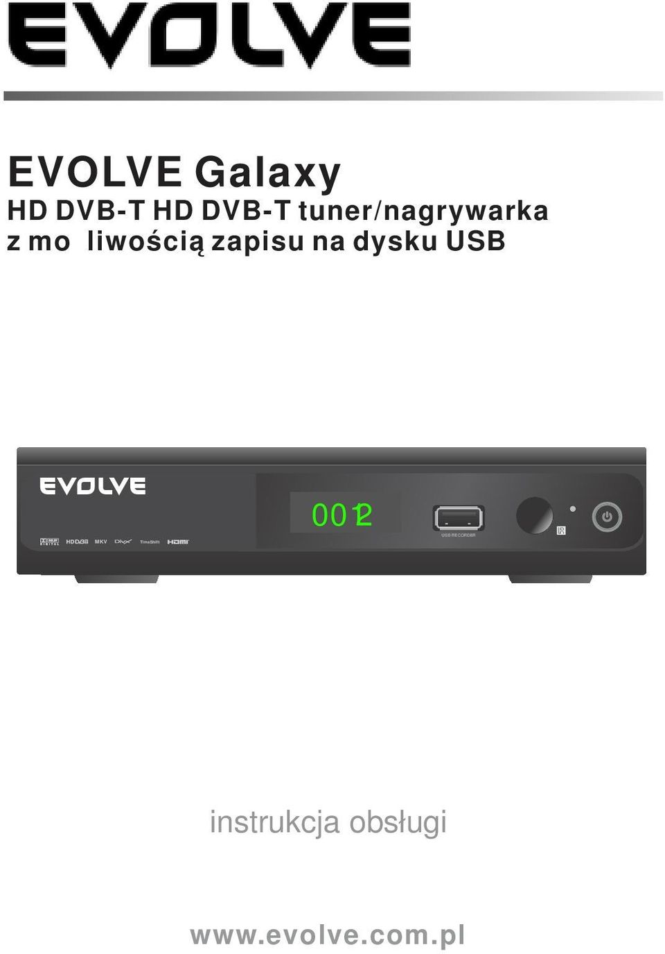 możliwością zapisu na dysku USB MKV