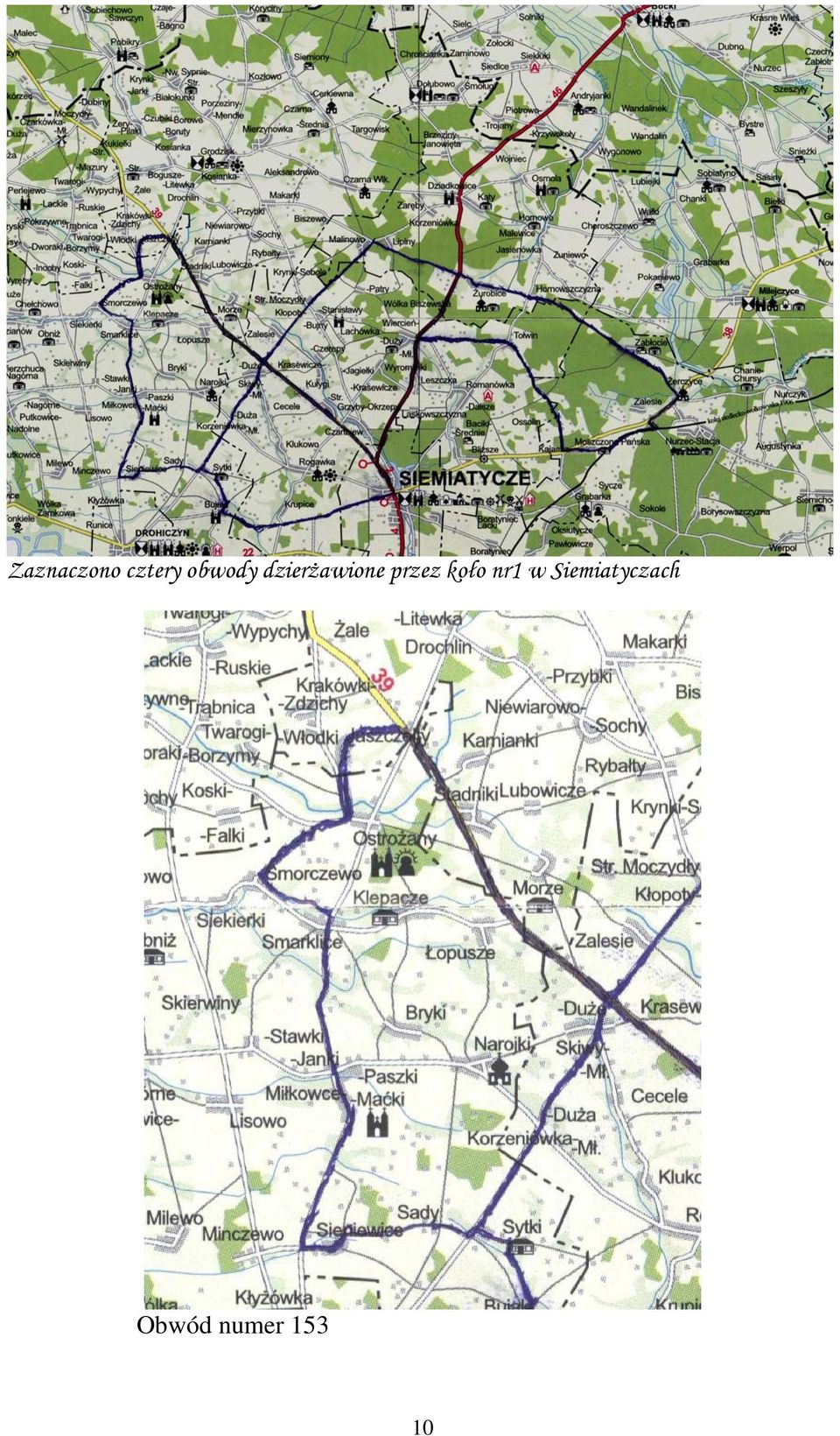 przez koło nr1 w