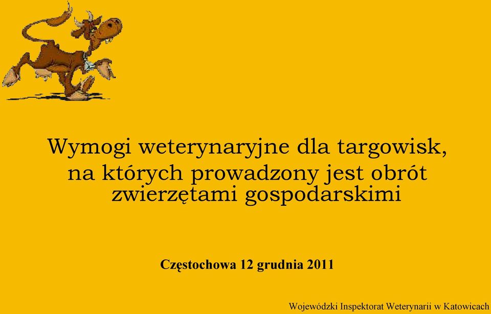 gospodarskimi Częstochowa 12 grudnia 2011