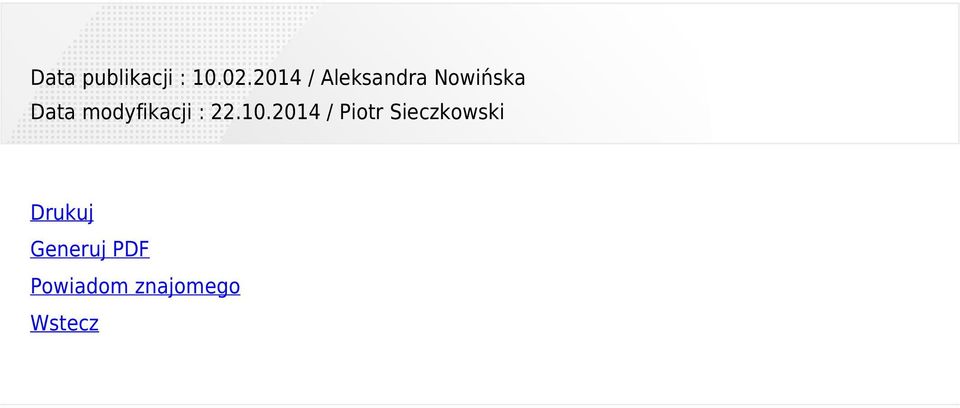 modyfikacji : 22.10.