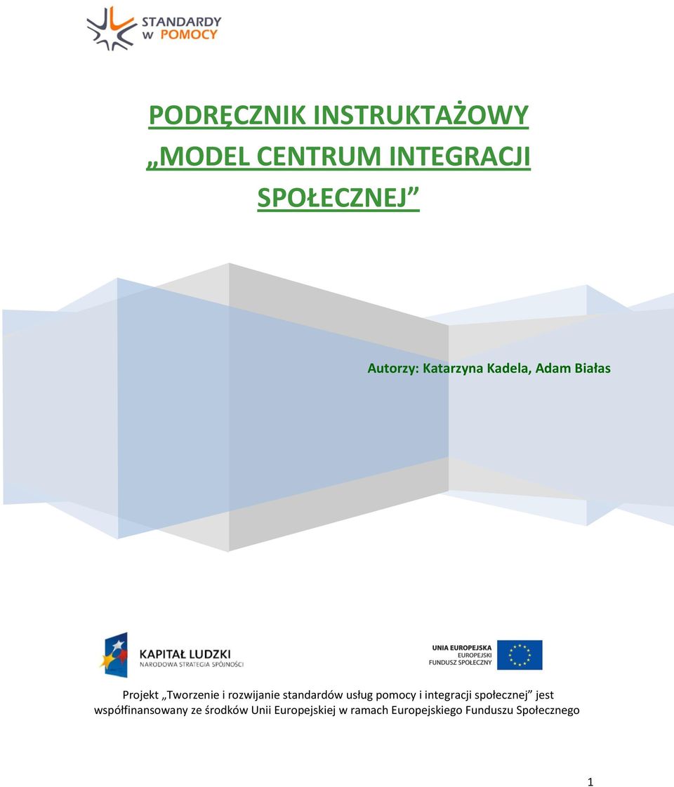 rozwijanie standardów usług pomocy i integracji społecznej jest