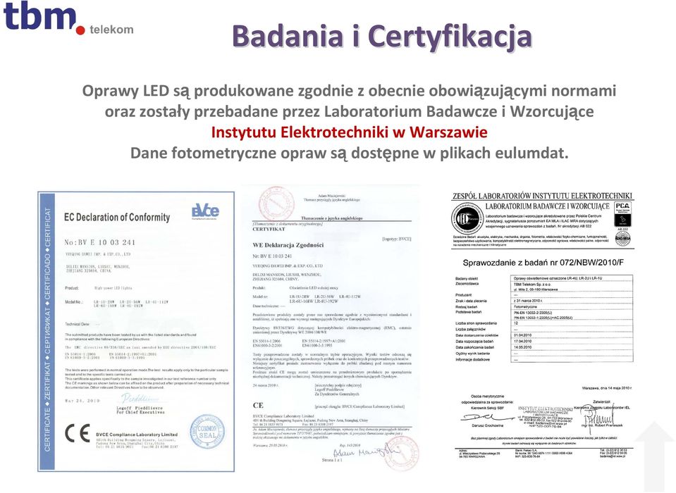 Laboratorium Badawcze i Wzorcujące Instytutu Elektrotechniki w