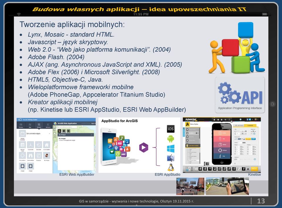 (2005) Adobe Flex (2006) i Microsoft Silverlight. (2008) HTML5, Objective-C, Java.