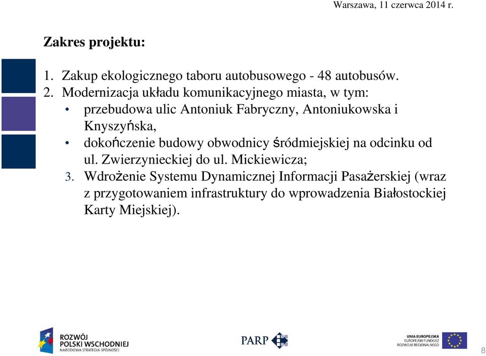 Knyszyńska, dokończenie budowy obwodnicy śródmiejskiej na odcinku od ul. Zwierzynieckiej do ul.