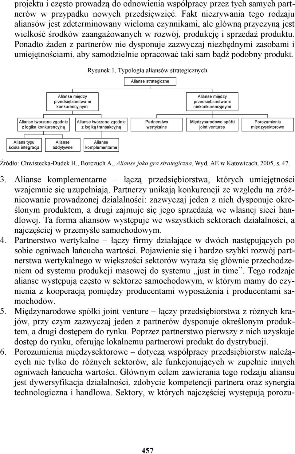 Ponadto żaden z partnerów nie dysponuje zazwyczaj niezbędnymi zasobami i umiejętnościami, aby samodzielnie opracować taki sam bądź podobny produkt. Rysunek 1.