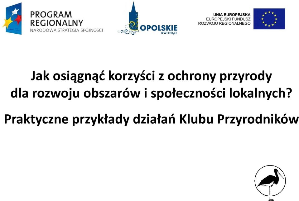 społeczności lokalnych?