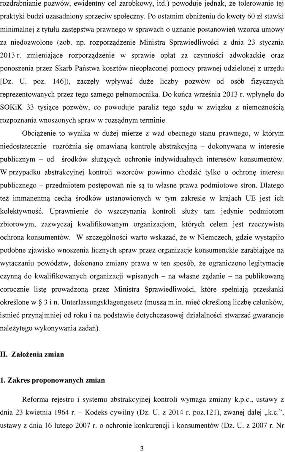 rozporządzenie Ministra Sprawiedliwości z dnia 23 stycznia 2013 r.