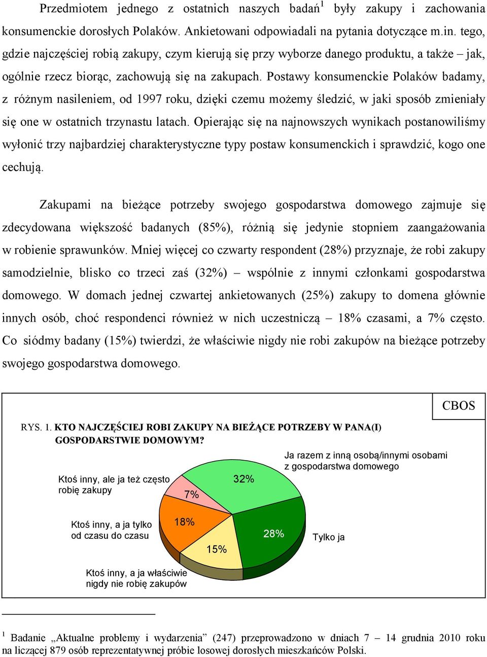 Postawy konsumenckie Polaków badamy, z różnym nasileniem, od 1997 roku, dzięki czemu możemy śledzić, w jaki sposób zmieniały się one w ostatnich trzynastu latach.