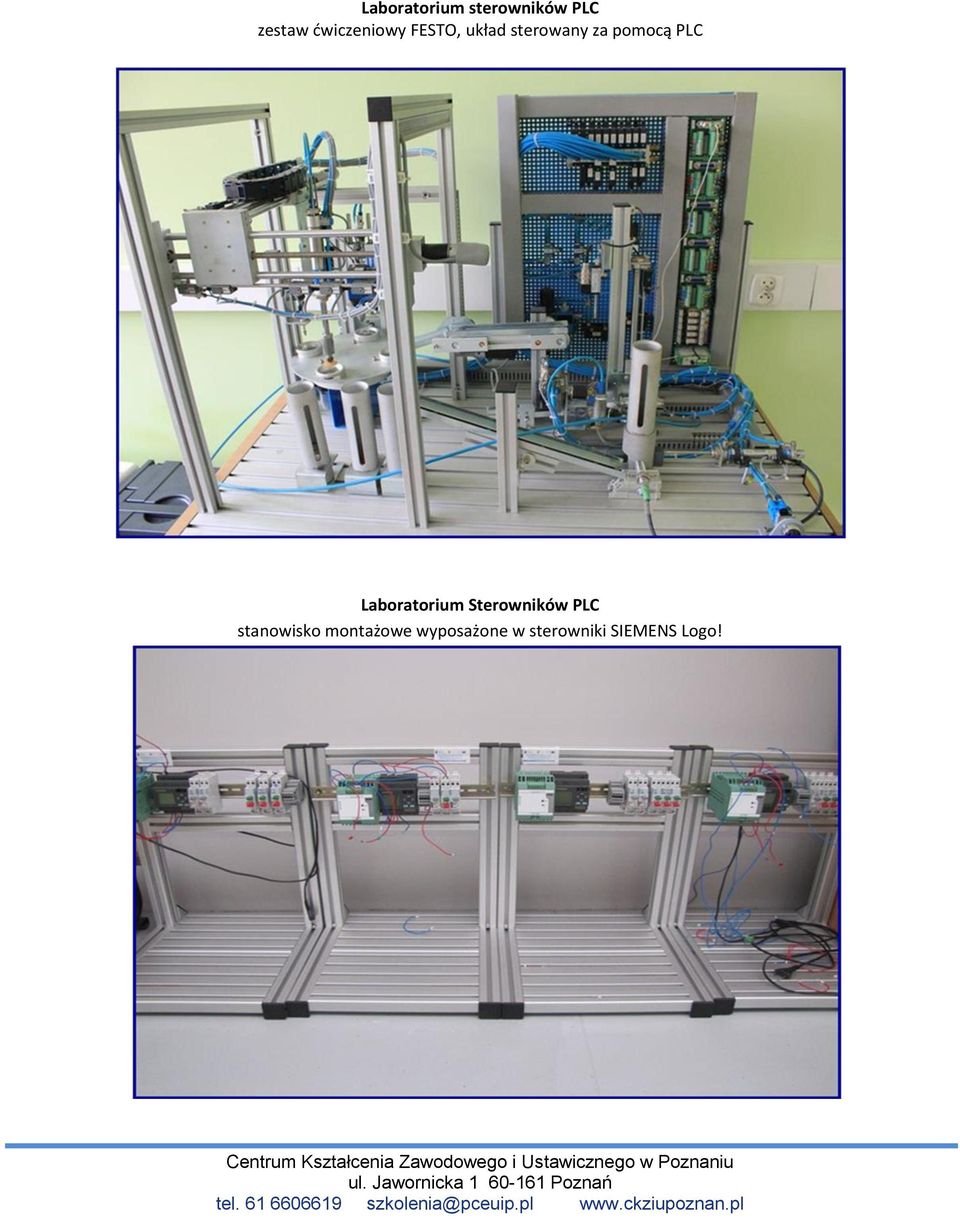 pomocą PLC Laboratorium Sterowników PLC