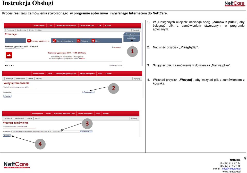 programie aptecznym.. Nacisnąć przycisk Przeglądaj.