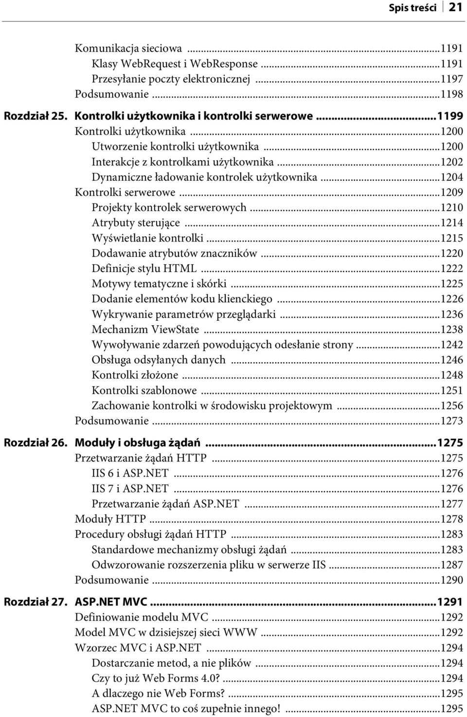 ..1209 Projekty kontrolek serwerowych...1210 Atrybuty sterujące...1214 Wyświetlanie kontrolki...1215 Dodawanie atrybutów znaczników...1220 Definicje stylu HTML...1222 Motywy tematyczne i skórki.