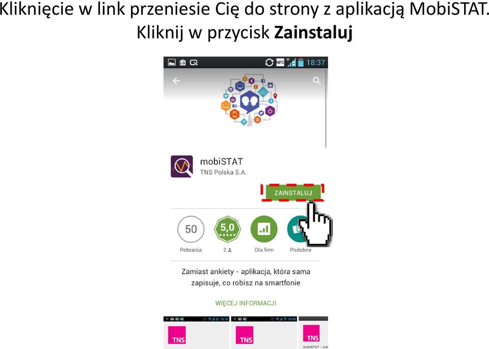 strony z aplikacją