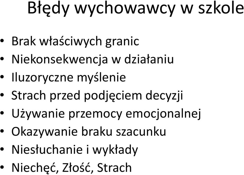 podję ie de yzji Używa ie prze o y e o jo al ej