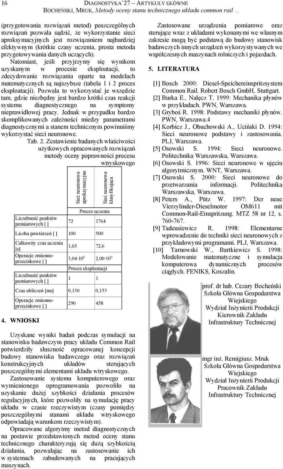 Natomast, jeśl rzyjrzymy sę wynkom uzyskanym w rocese eksloatacj, to zdecydowane rozwązana oarte na modelach matematycznych są najszybsze (tabela roces eksloatacj).