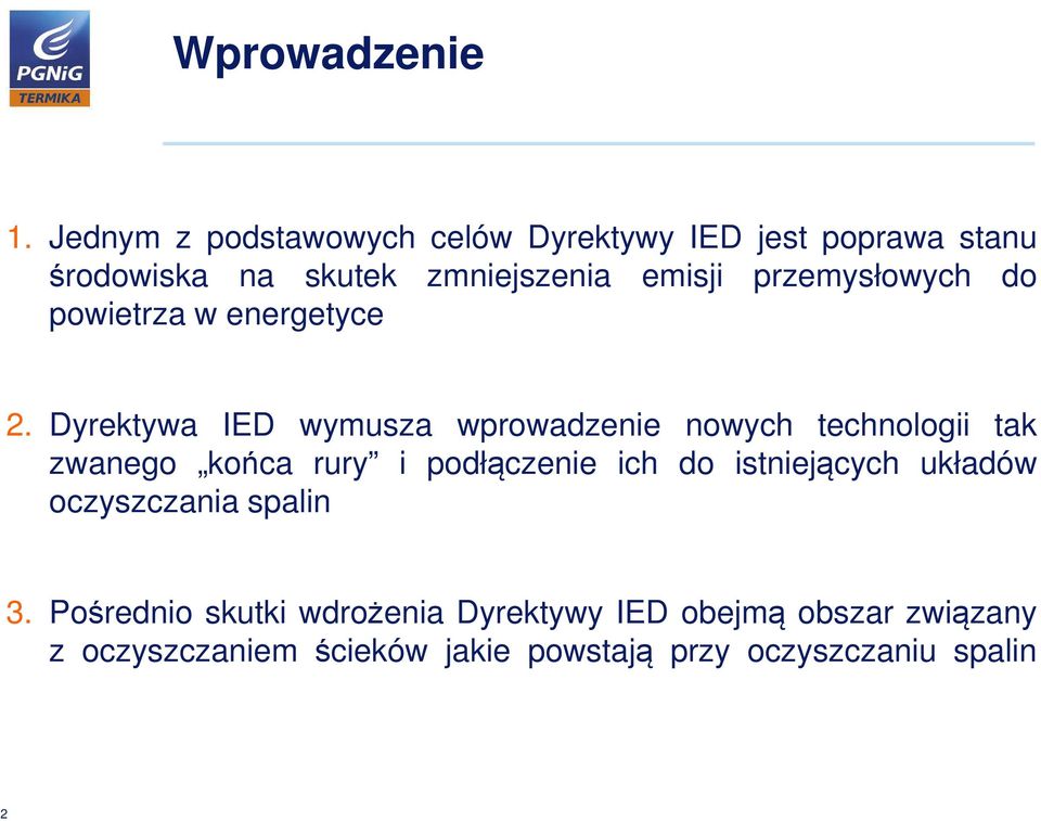 przemysłowych do powietrza w energetyce 2.