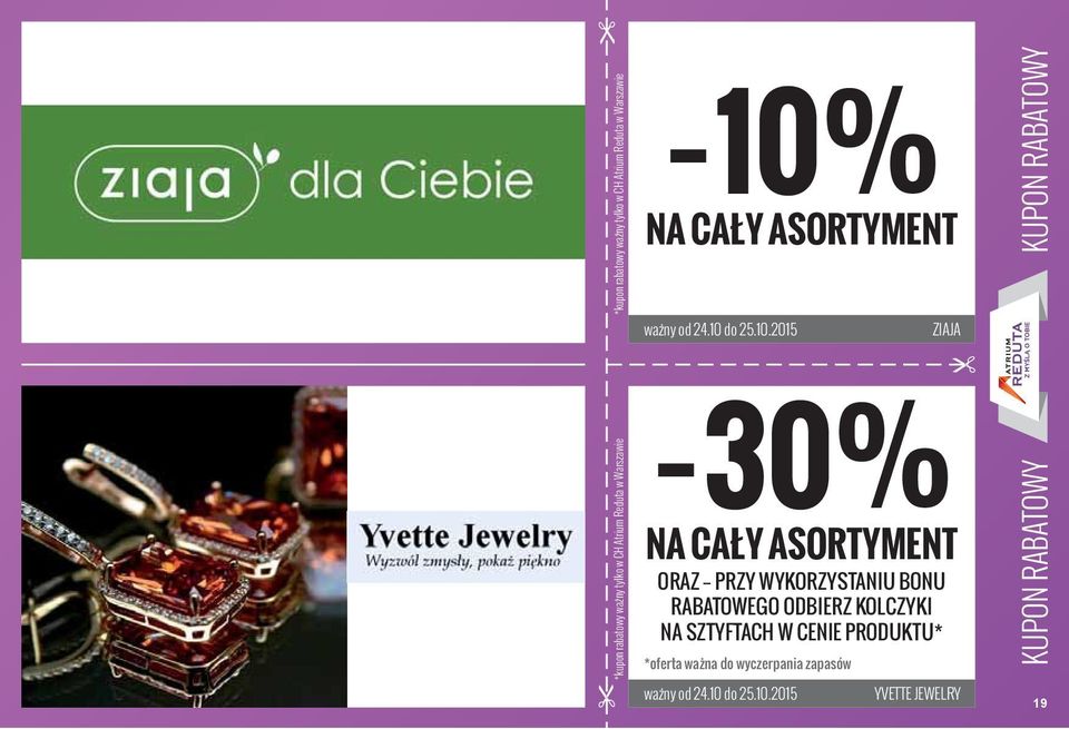 SZTYFTACH W CENIE PRODUKTU* *oferta ważna do