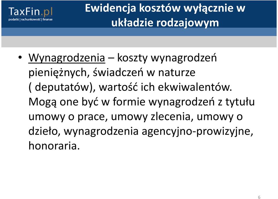 ekwiwalentów.